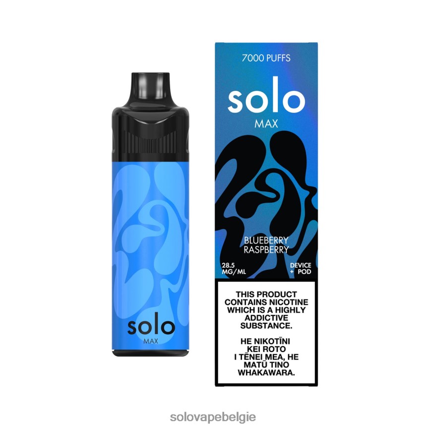 Solo Vape Flavours - Solo MAX pod-kit bosbes framboos 4202T865