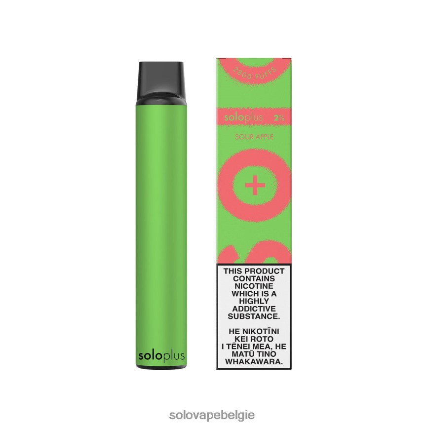 Best Solo Vape Flavours - Solo Plus wegwerp damp zure appel 4202T830