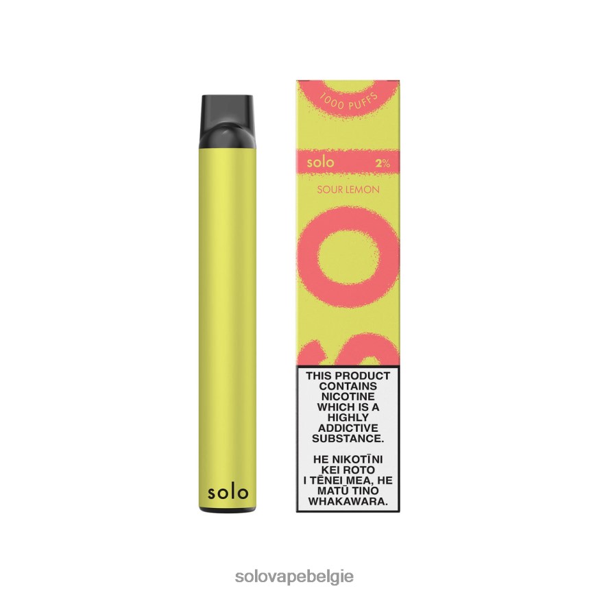 Solo Vape Prijs - Solo wegwerp damp zure citroen 4202T812