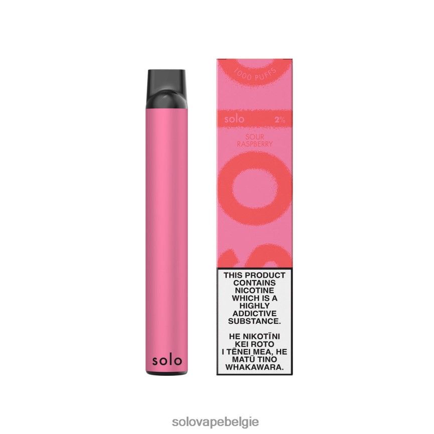 Solo Vape Smaken - Solo wegwerp damp zure framboos 4202T813